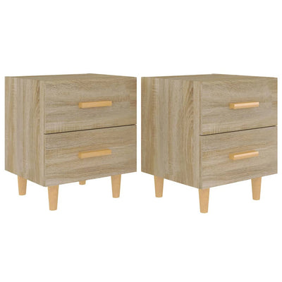 Bed Cabinets 2 pcs Sonoma Oak 40x35x47.5 cm Payday Deals