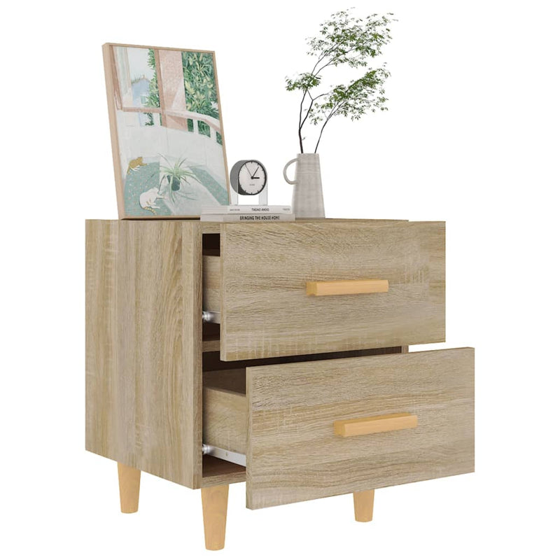 Bed Cabinets 2 pcs Sonoma Oak 40x35x47.5 cm Payday Deals
