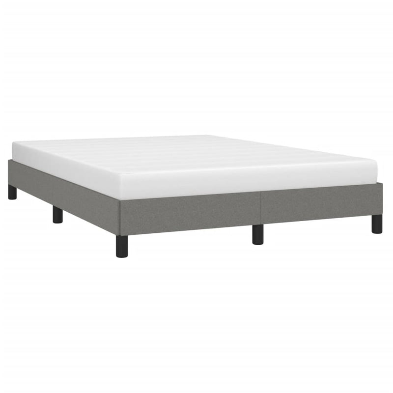 Bed Frame Dark Grey 107x203 cm King Single Size Fabric Payday Deals