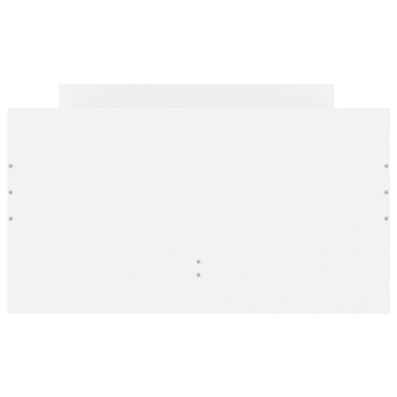 Bed Frame with Drawers without Mattress White 90x190 cm Payday Deals