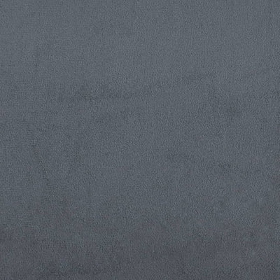 Bed Frame with Headboard Dark Grey 90x190 cm Velvet Payday Deals