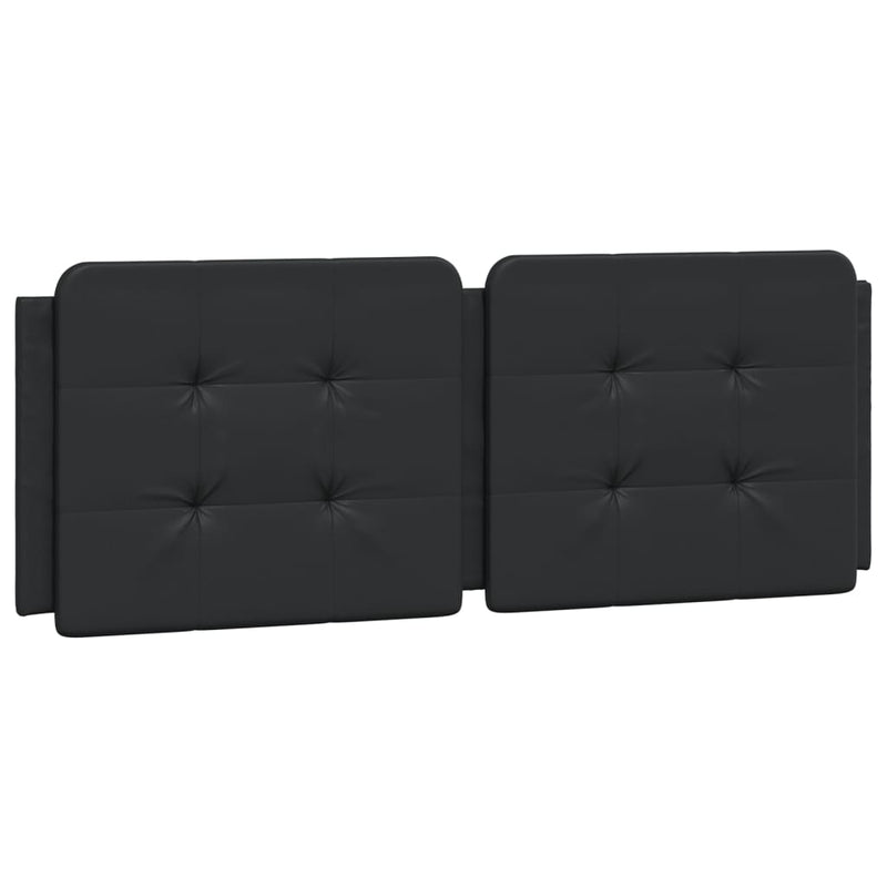 Bed Frame with LED Light Black 137x187 cm Double Size Faux Leather Payday Deals