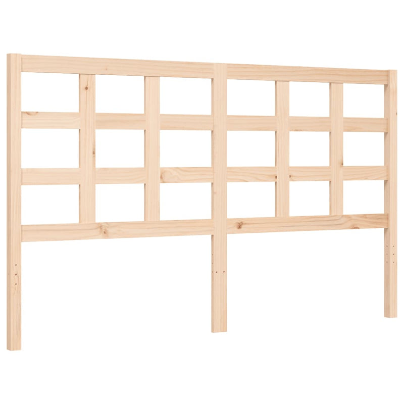Bed Frame without Mattress 150x200 cm Solid Wood Payday Deals