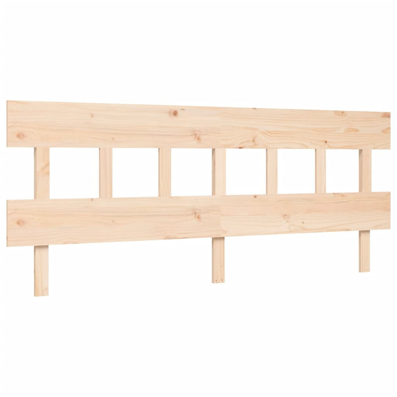 Bed Frame without Mattress 183x203 cm King Solid Wood Payday Deals