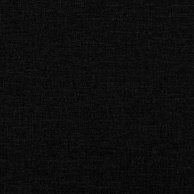 Bed Frame without Mattress Black Double Fabric Payday Deals