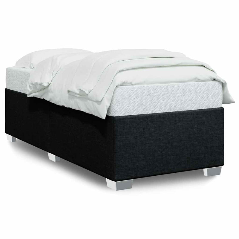 Bed Frame without Mattress Black King Single Fabric Payday Deals