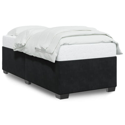 Bed Frame without Mattress Black King Single Velvet Payday Deals