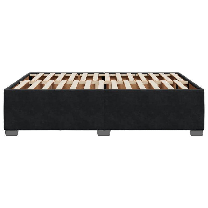 Bed Frame without Mattress Black Queen Velvet Payday Deals
