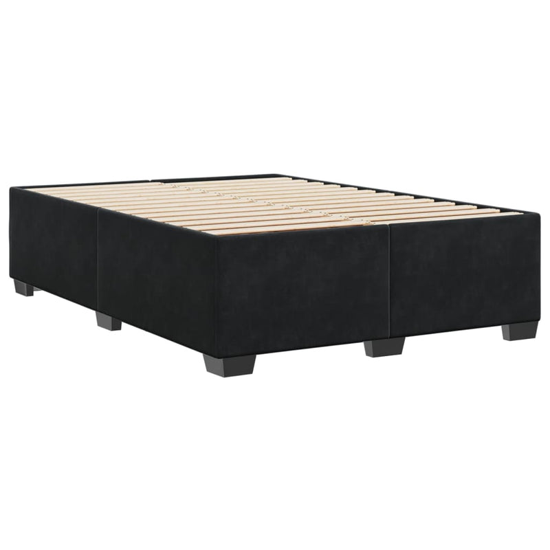 Bed Frame without Mattress Black Queen Velvet Payday Deals