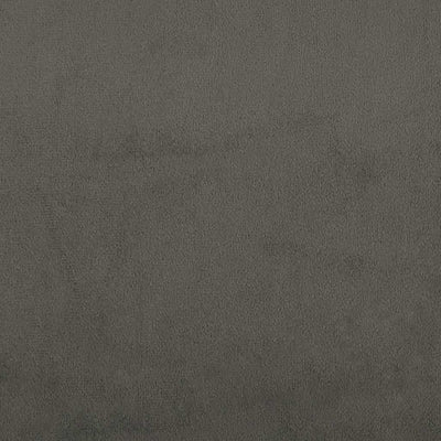 Bed Frame without Mattress Dark Grey 107x203 cm King Single Size Velvet Payday Deals