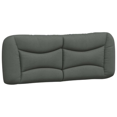 Bed Frame without Mattress Dark Grey 152x203 cm Queen Fabric Payday Deals