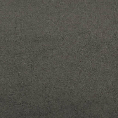 Bed Frame without Mattress Dark Grey Double Velvet Payday Deals