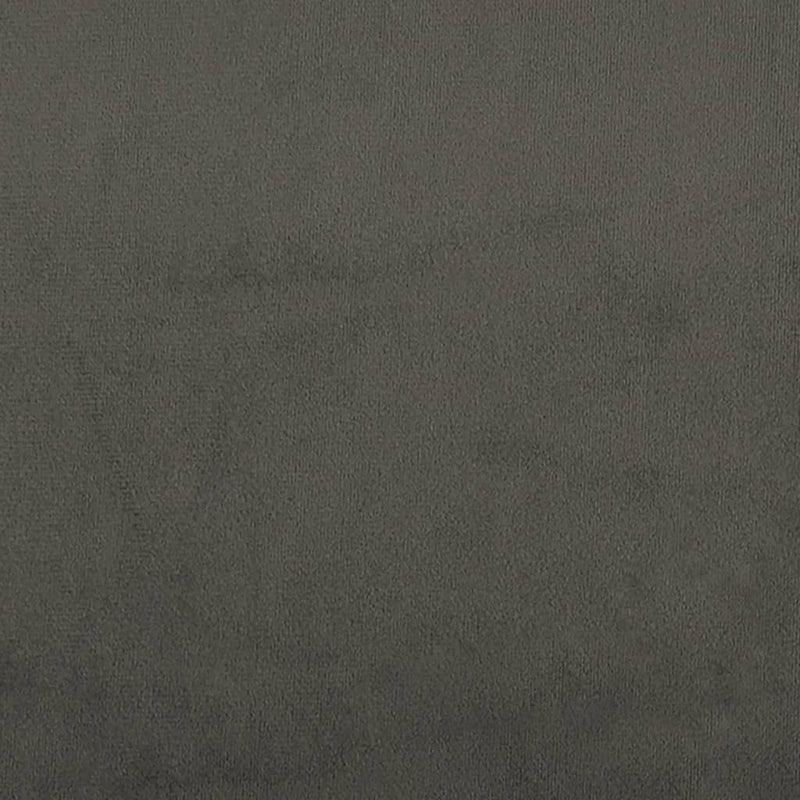 Bed Frame without Mattress Dark Grey Double Velvet Payday Deals