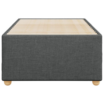 Bed Frame without Mattress Dark Grey King Single Fabric Payday Deals
