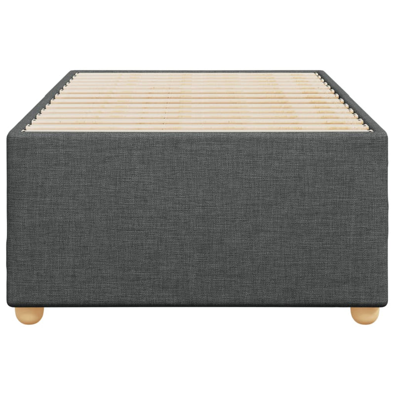 Bed Frame without Mattress Dark Grey King Single Fabric Payday Deals