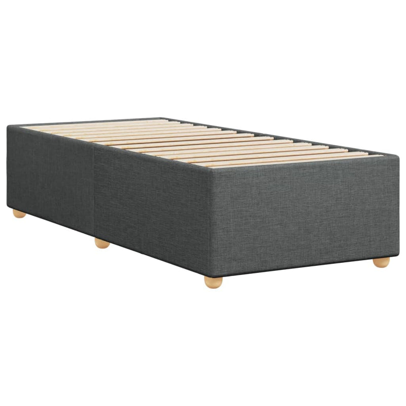 Bed Frame without Mattress Dark Grey King Single Fabric Payday Deals