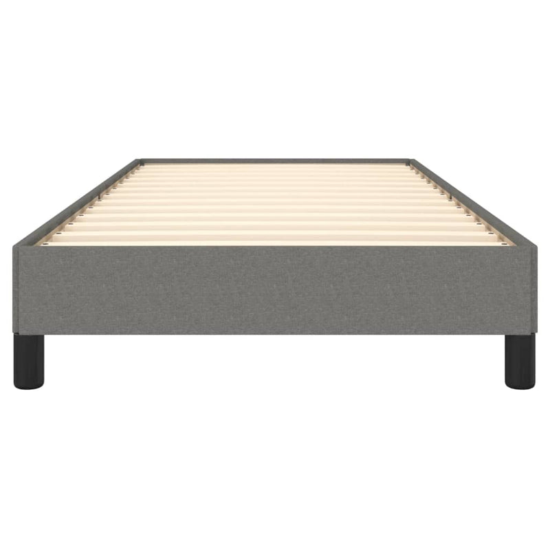 Bed Frame without Mattress Dark Grey King Single Fabric Payday Deals