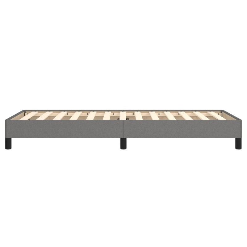 Bed Frame without Mattress Dark Grey King Single Fabric Payday Deals