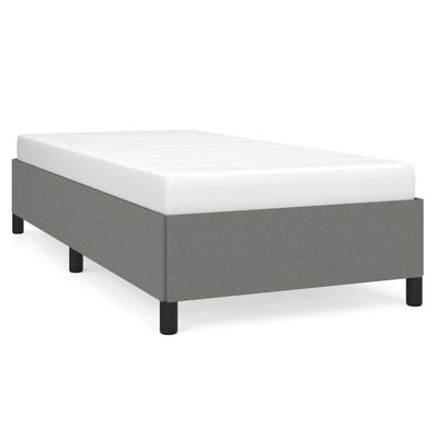 Bed Frame without Mattress Dark Grey King Single Fabric Payday Deals