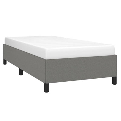 Bed Frame without Mattress Dark Grey King Single Fabric Payday Deals