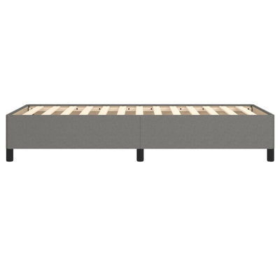 Bed Frame without Mattress Dark Grey King Single Fabric Payday Deals