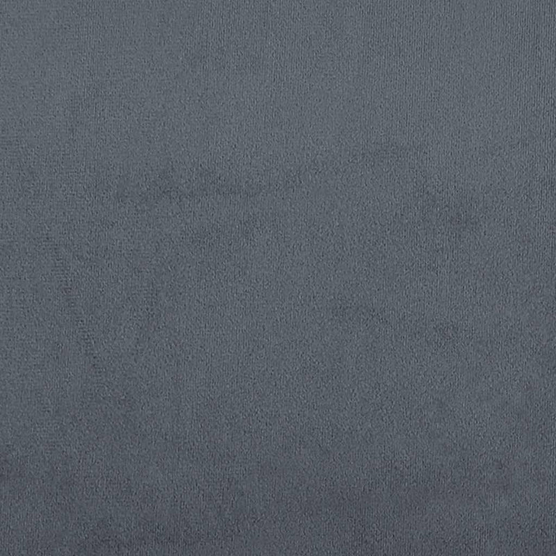 Bed Frame without Mattress Dark Grey King Single Velvet Payday Deals