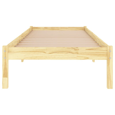 Bed Frame without Mattress Solid Wood 90x190 cm Payday Deals