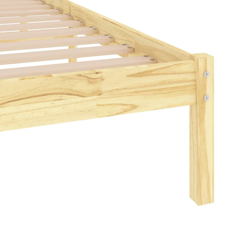Bed Frame without Mattress Solid Wood 90x190 cm Payday Deals