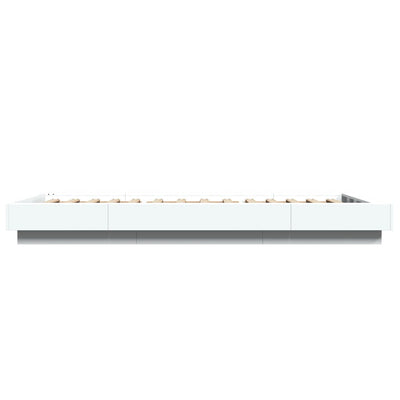 Bed Frame without Mattress White 90x190 cm Payday Deals