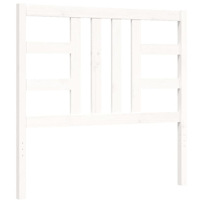 Bed Frame without Mattress White 90x190 cm Solid Wood Pine Payday Deals