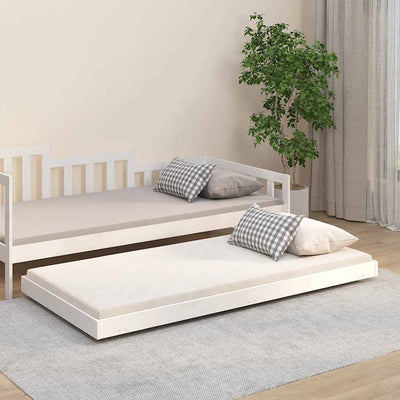 Bed Frame without Mattress White 90x190 cm Solid Wood Pine Payday Deals
