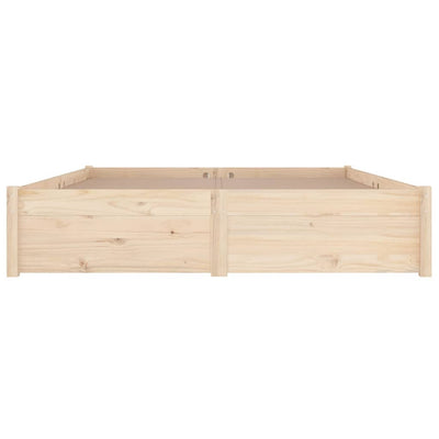Bed Frame without Mattress with Drawers 135x190 cm Payday Deals