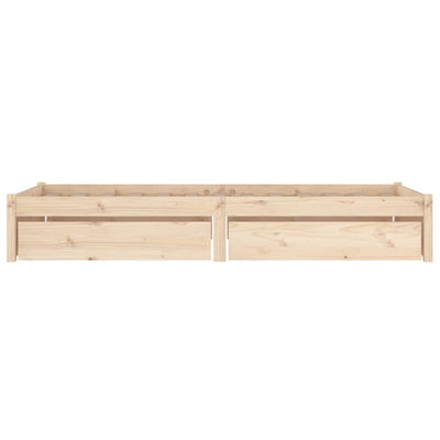 Bed Frame without Mattress with Drawers 90x190 cm Payday Deals