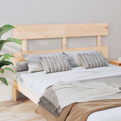 Bed Headboard 154 cm Solid Wood Pine Payday Deals
