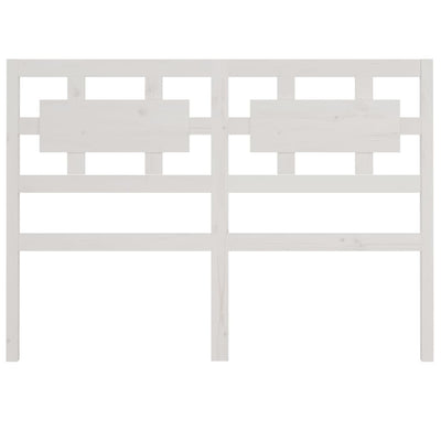 Bed Headboard White 155.5 cm Solid Wood Pine Payday Deals