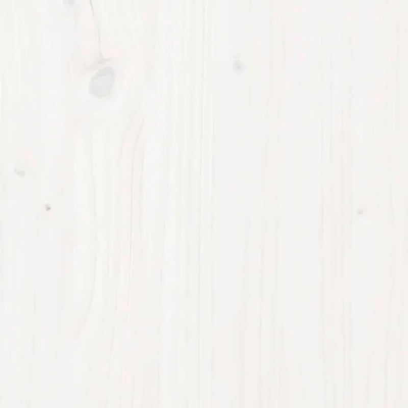 Bed Headboard White 186 cm Solid Wood Pine Payday Deals