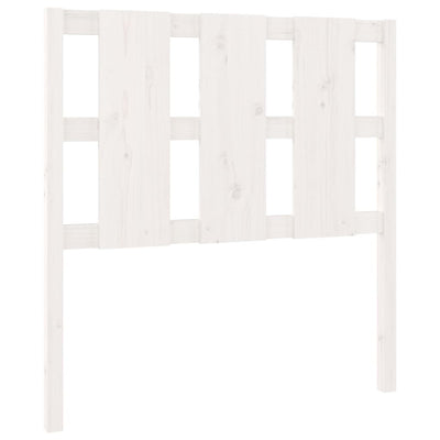 Bed Headboard White 95.5 cm Solid Wood Pine Payday Deals