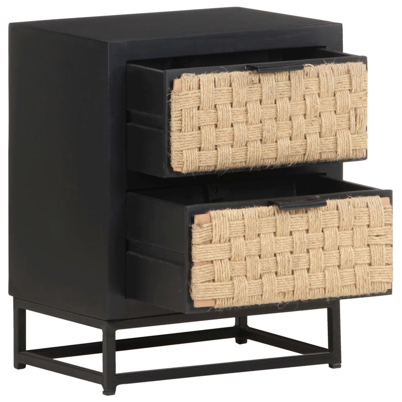 Bedside Cabinet 40x30x50 cm Solid Mango Wood Payday Deals