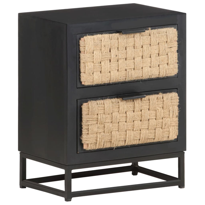 Bedside Cabinet 40x30x50 cm Solid Mango Wood Payday Deals