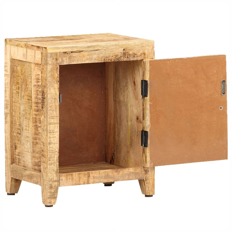 Bedside Cabinet 40x30x50 cm Solid Mango Wood Payday Deals