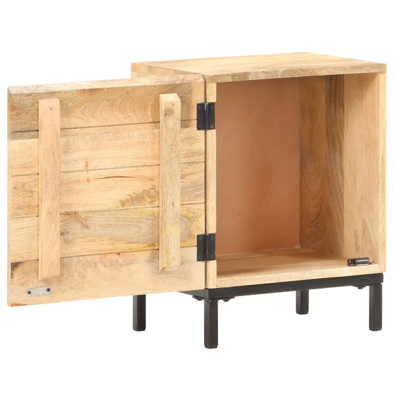Bedside Cabinet 40x30x51 cm Solid Mango Wood Payday Deals