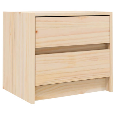 Bedside Cabinet 40x31x35.5 cm Solid Wood Pine Payday Deals