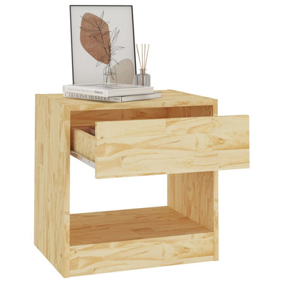 Bedside Cabinet 40x31x40 cm Solid Pinewood Payday Deals