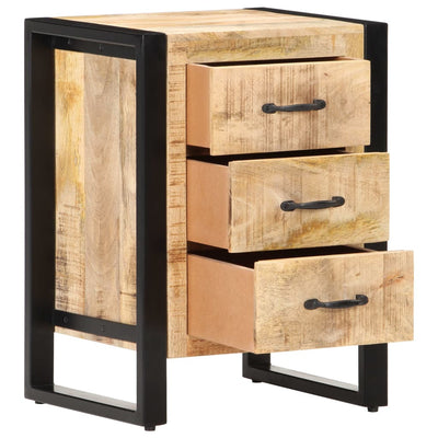 Bedside Cabinet 40x35x55 cm Solid Mango Wood Payday Deals