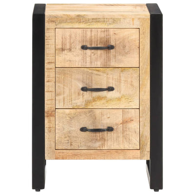 Bedside Cabinet 40x35x55 cm Solid Mango Wood Payday Deals