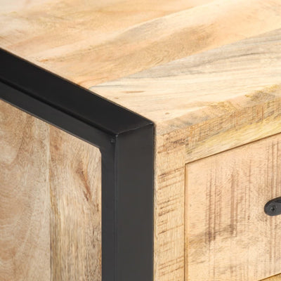 Bedside Cabinet 40x35x55 cm Solid Mango Wood Payday Deals