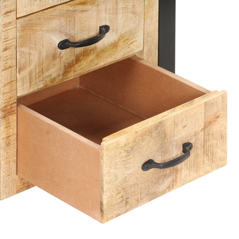 Bedside Cabinet 40x35x55 cm Solid Mango Wood Payday Deals