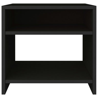 Bedside Cabinet Black 40x30x40 cm Engineered Wood Payday Deals