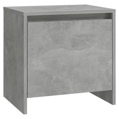Bedside Cabinet Concrete Grey 45x34x44.5 cm Engineered Wood Payday Deals