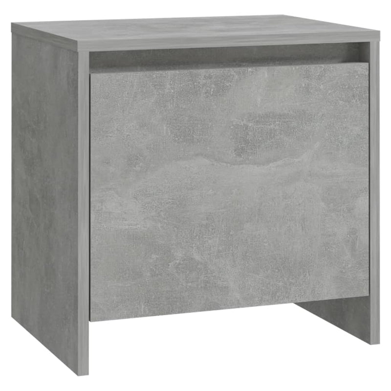 Bedside Cabinet Concrete Grey 45x34x44.5 cm Engineered Wood Payday Deals